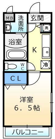 ふろーらみなと出島浜の間取り画像