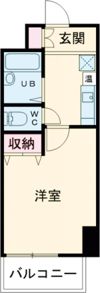 AuroraCourt兵庫駅前の間取り画像