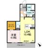 サンライズFの間取り画像