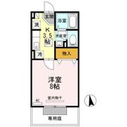 モナリエプライズ B棟の間取り画像
