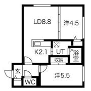 カサトレスパルケの間取り画像
