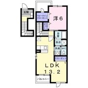 ひまわり Bの間取り画像