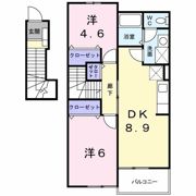 フィオーレⅡの間取り画像