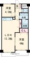 三和平城グランドパレスの間取り画像