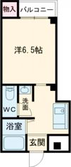 エヌズコートの間取り画像