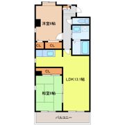 メゾンサンヒルズの間取り画像