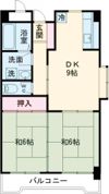 シャレード藤嶋の間取り画像
