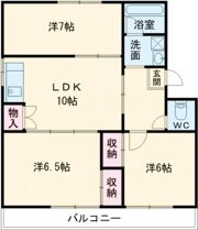ハイツ五反田の間取り画像