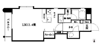 ネオアクシス西田の間取り画像