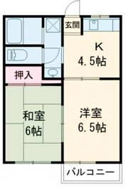 ハイツクレセントの間取り画像