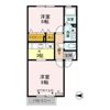 サンシャイン Aの間取り画像