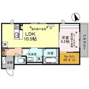 キューブ倉光の間取り画像