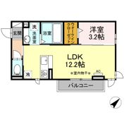アサヒエステートの間取り画像