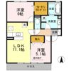 ハピネスの間取り画像