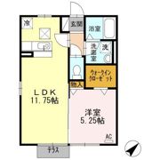 リシェス ジュン A棟の間取り画像
