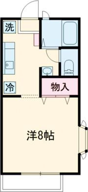 サンヒルズAの間取り画像