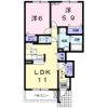 Enkel RYO Bの間取り画像