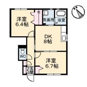 グランマスト田島 B棟の間取り画像