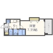 Luxe天神橋の間取り画像