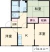 ヴィレッジ キタBの間取り画像
