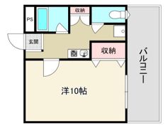 レジデンス徳島の間取り画像