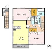 サングリーン Aの間取り画像