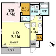 カーサ フェリーチェの間取り画像