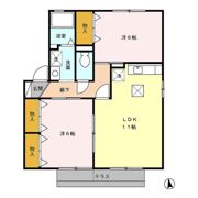 セジュール モア Bの間取り画像