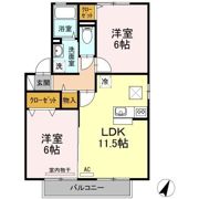 パラシオンの間取り画像