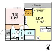 D-room寺家駅前A・B A棟の間取り画像