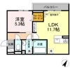 D-room寺家駅前A・B A棟の間取り画像
