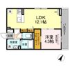ラフィネ大門の間取り画像