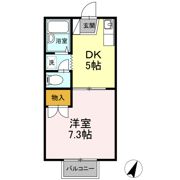 COZY･SPOT Ⅰ棟の間取り画像
