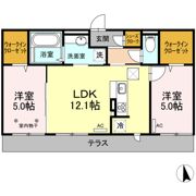 クロ・ド・エヌの間取り画像