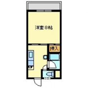 コーポオハラの間取り画像