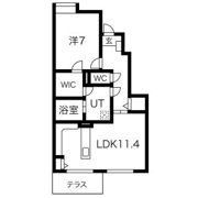 Les Grace(レグラース)の間取り画像
