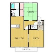 グランシャリオMの間取り画像