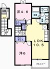 セイントチヒロ Bの間取り画像
