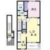 クラール東村 Cの間取り画像