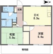 フレグランス野口の間取り画像
