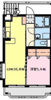 アリエス大町の間取り画像