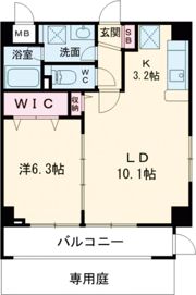 ブルーミンメドー本山の間取り画像