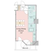 UURコート札幌南三条プレミアタワーの間取り画像