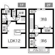 リーズ・アクトの間取り画像