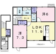 カーサ・セレノⅡの間取り画像