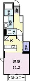 バレーフィールドⅡの間取り画像
