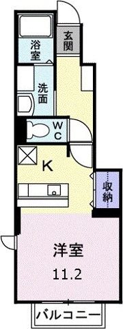 バレーフィールドⅡの間取り画像