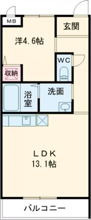 サンライズの間取り画像