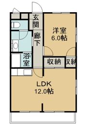 NKマンションの間取り画像