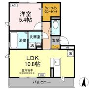 PARK HILLS MIYAKO Aの間取り画像